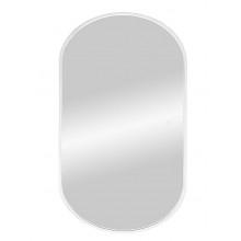 Зеркало Art&Max Bari AM-Bar-700-1500-DS-F-White 70х150 с подсветкой белый матовый