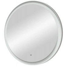 Зеркало Art&Max Napoli AM-Nap-800-DS-F-White 80 с подсветкой белый матовый