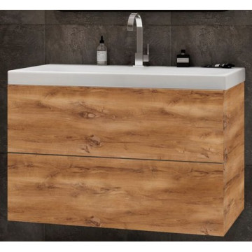 Тумба под раковину Art&Max Verona AM-Verona-Push-900-2C-SO-RK rovere chiaro celtico