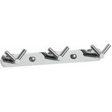 Планка с крючками Savol S-007223 хром