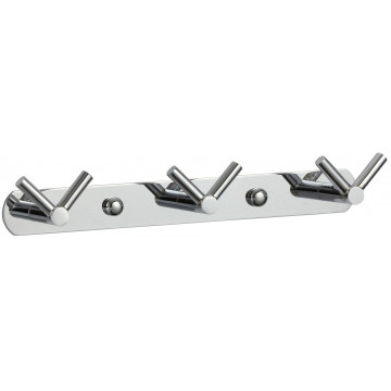 Планка с крючками Savol S-007223 хром