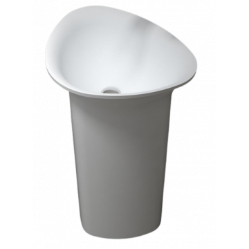 Раковина напольная NSBath NSF-54440G белый