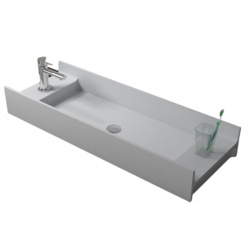Раковина накладная NSBath NST-10360G белый