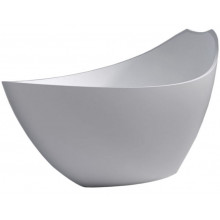 Ванна из искусственного камня NSBath NSB-18800G белый