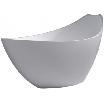 Ванна из искусственного камня NSBath NSB-18800G белый