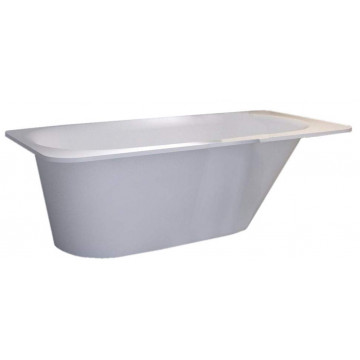 Ванна из искусственного камня NSBath NSB-18930G белый