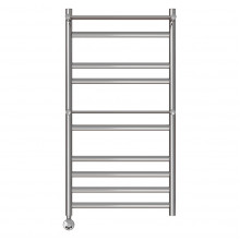 Полотенцесушитель электрический Point Артемида PN14150PE П8 500x1000 c 2 полками, левый/правый, хром