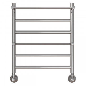 Полотенцесушитель водяной Point Артемида PN14156P П4 500x600 c двумя полками, хром