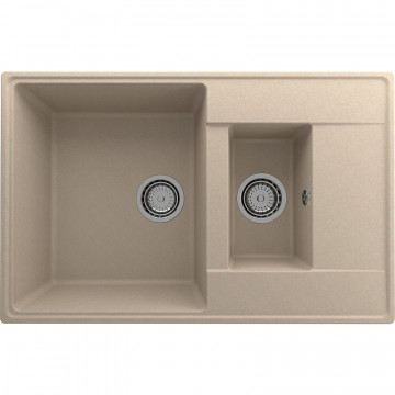 Кухонная мойка Ulgran Quartz Prima 780 1,5K-03 десерт матовый