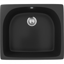 Кухонная мойка Ulgran U-408-344 ультра-черный матовый