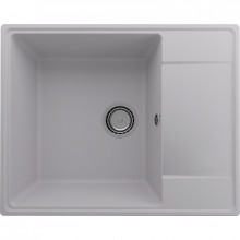 Кухонная мойка Ulgran Quartz Prima 605-04 платина матовый