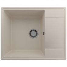 Кухонная мойка Ulgran Quartz Prima 605-02 лен матовый
