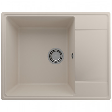 Кухонная мойка Ulgran Quartz Prima 605-02 лен матовый