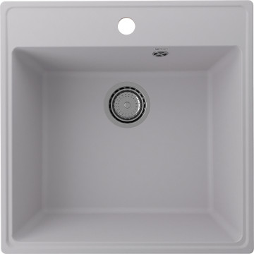 Кухонная мойка Ulgran Quartz Forte 505-04 платина матовый