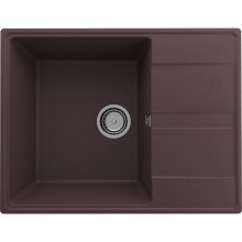 Кухонная мойка Ulgran Quartz Prima 650-06 трюфель матовый