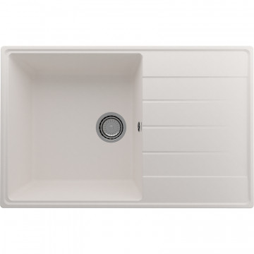 Кухонная мойка Ulgran Quartz Prima 780-01 жасмин матовый