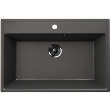 Кухонная мойка Ulgran Quartz Forte 760-09 мокрый асфальт