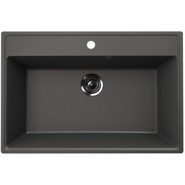 Кухонная мойка Ulgran Quartz Forte 760-09 мокрый асфальт