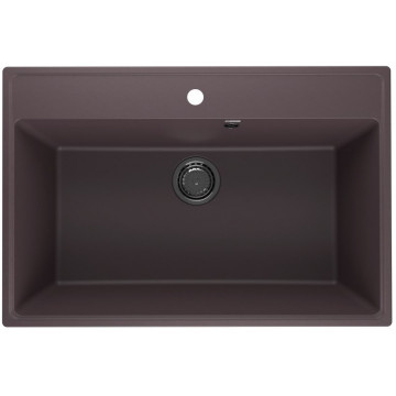 Кухонная мойка Ulgran Quartz Forte 760-06 трюфель