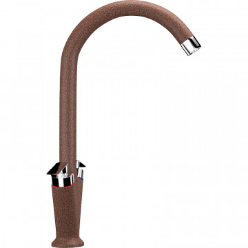 Смеситель для кухни Ulgran Classic U-011-307 терракот