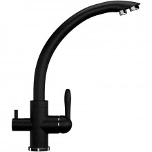 Смеситель для кухни Ulgran Classic U-017-308 черный