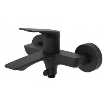 Смеситель для ванны Haiba HB60816-7 черный матовый
