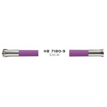 Излив гибкий для смесителя Haiba HB7180-9 фиолетовый