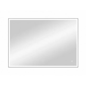 Зеркало Континент Solid Black standart ЗЛП1607 100х80 с подсветкой
