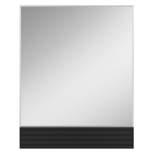 Зеркало Brevita Dakota DAK-02080 80x100 дуб галифакс олово/черный кварц