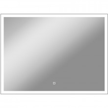 Зеркало Континент Frame silver standart ЗЛП1019 80х60 с подсветкой