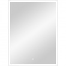 Зеркало Континент Frame white standart ЗЛП944 60х80 с подсветкой