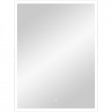 Зеркало Континент Frame white standart ЗЛП944 60х80 с подсветкой