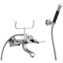 Смеситель для ванны Cisal Cherie CF0001206T хром/черный