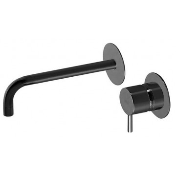 Смеситель для раковины Cisal Less New LN00551E40 черный матовый