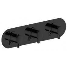 Смеситель с термостатом Cisal Less New LN01R20040 черный матовый