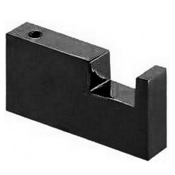 Крючок Cisal Quad QU09071040 черный матовый