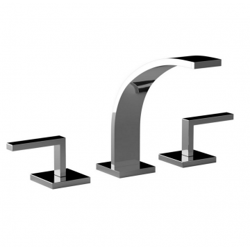 Смеситель для раковины Cisal Wave WA0010212A никель матовый