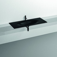 Раковина встраиваемая Kerasan Shape 548031*1 черный матовый