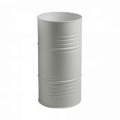 Раковина напольная Kerasan Artwork Barrel 4742K59 grigio matt