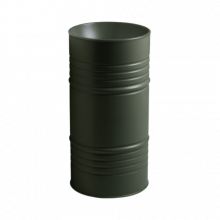 Раковина напольная Kerasan Artwork Barrel 4742K11 verde muschio