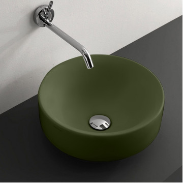 Раковина накладная Kerasan Cento 355711 Verde muschio *0