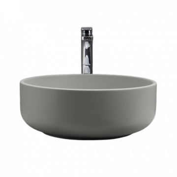 Раковина накладная Kerasan Ciotola 430259 Grigio matt *0