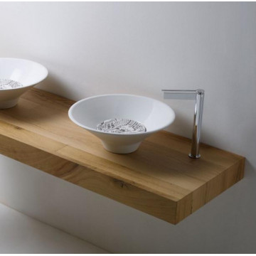 Раковина накладная Kerasan Deco 480101 белый