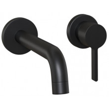 Смеситель для раковины Paini Brera 74PZ208 черный матовый