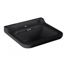 Раковина подвесная Kerasan Waldorf 4140K4 nero/cr *1 черный/хром