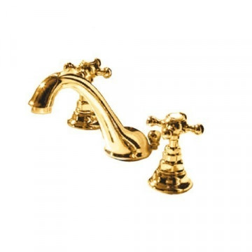 Смеситель для раковины Kerasan Retro 739191 oro золото