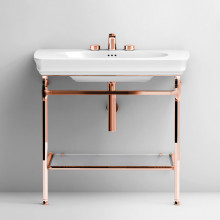 Консоль под раковину Artceram Civitas CIA006 77 rosa oro розовое золото