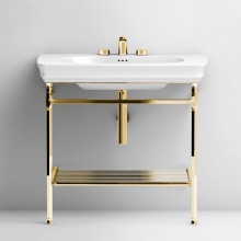Консоль под раковину Artceram Civitas CIA005 73 oro золото