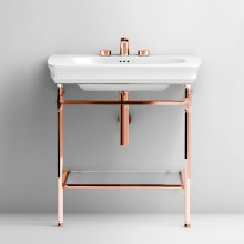Консоль под раковину Artceram Civitas CIA003 77 rosa oro розовое золото