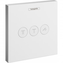 Переключатель потоков Hansgrohe ShowerSelect 15764700 белый матовый